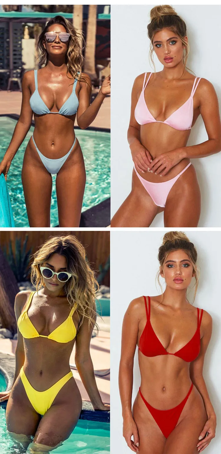 Cikini 2019 Brazilian Bikini Sexy Two Piece Bikini Women Bikini Swimwear Buy Brazilian Bikini 
