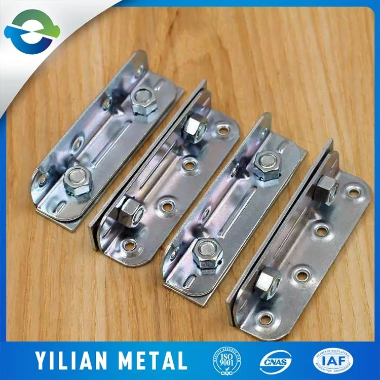 Supply Double Screw Bed Hinge White Zinc Hinge And Fittings For