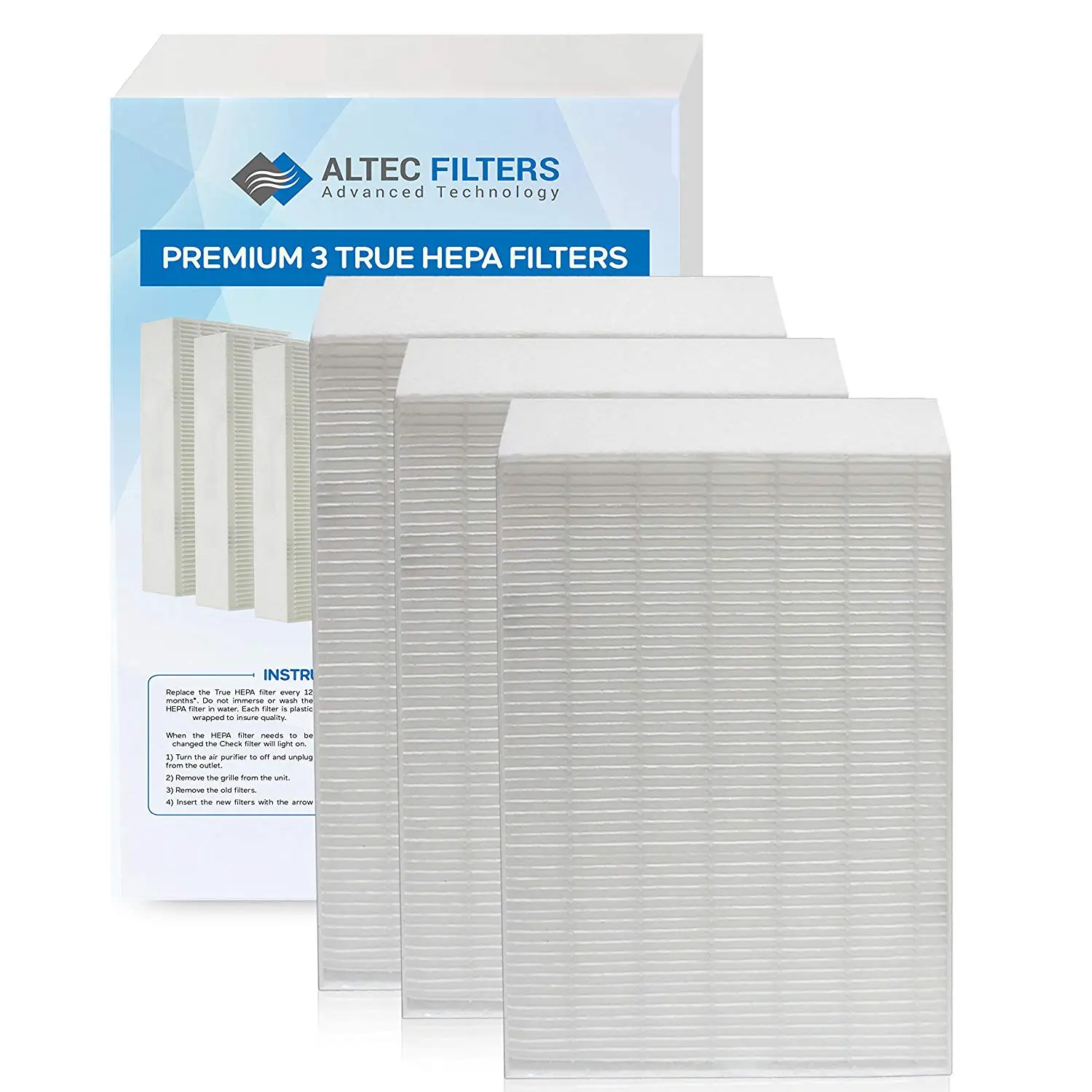 Buy Altec Filters True HEPA Premium Quality Replacement Filters for