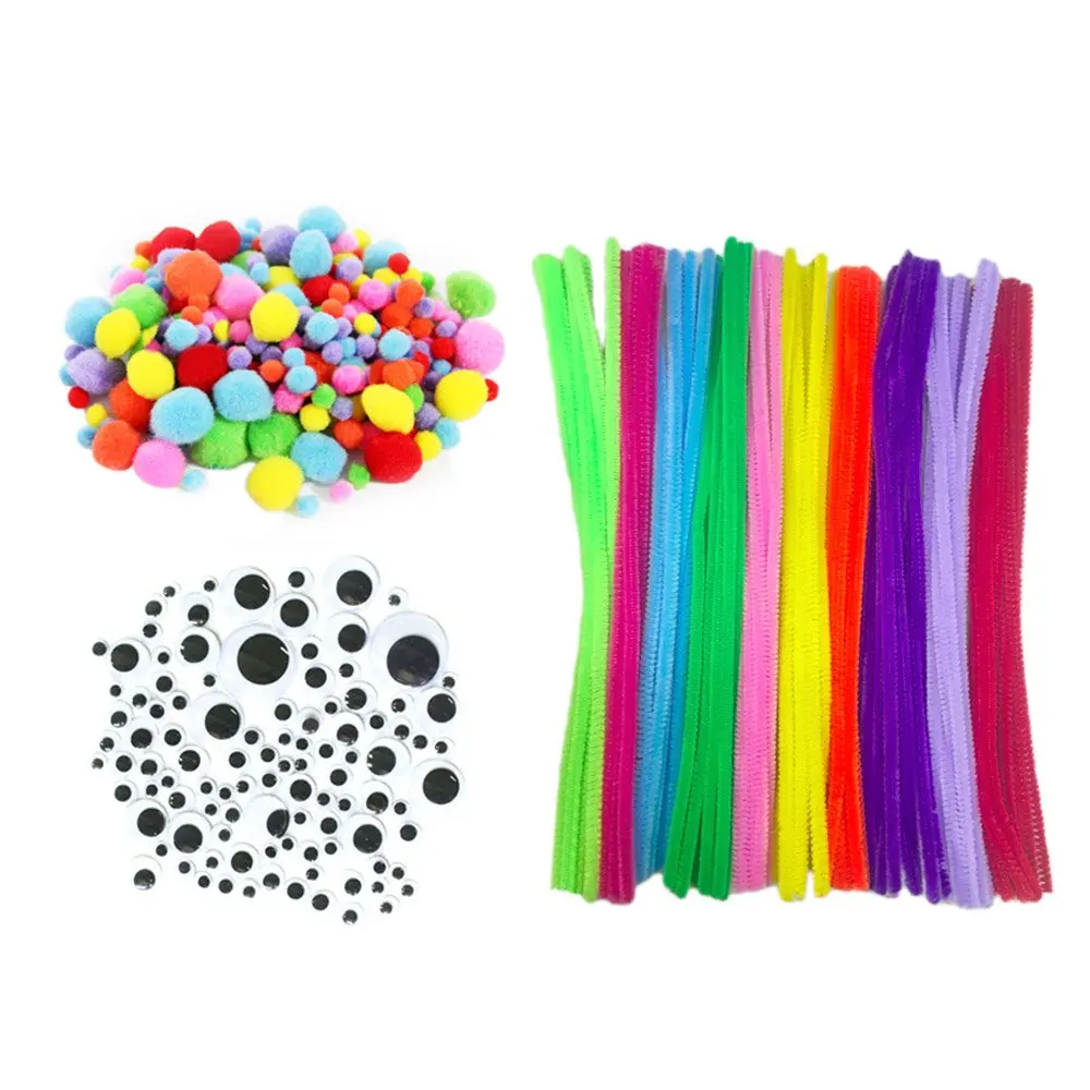 Pipe Cleaners Craft Set Meiso 500 Pcs Craft Supplies Including 100 Pcs Chenille Stems With 250