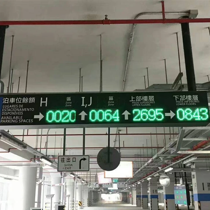 Led couting display carpark Parking guidance System