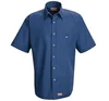 MINI-PLAID WORK SHIRT for men car wash uniform automotive workwear men service working uniform