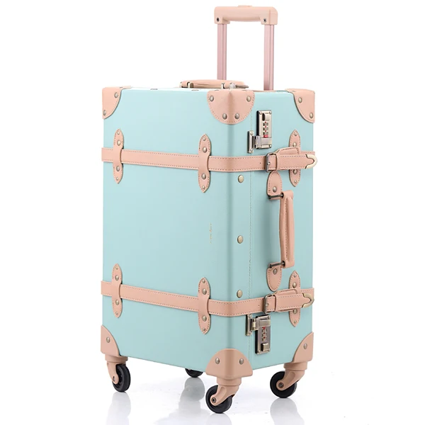 Hotsale Vintage Luggage Carry On Luggage Trolley Vintage Suitcase Set ...