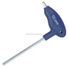 T type allen key with round handle, flat end