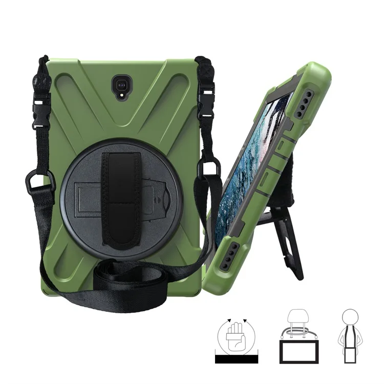 Heavy Duty Tablet Case With Shoulder Strap Shockproof And 360 Rotating ...