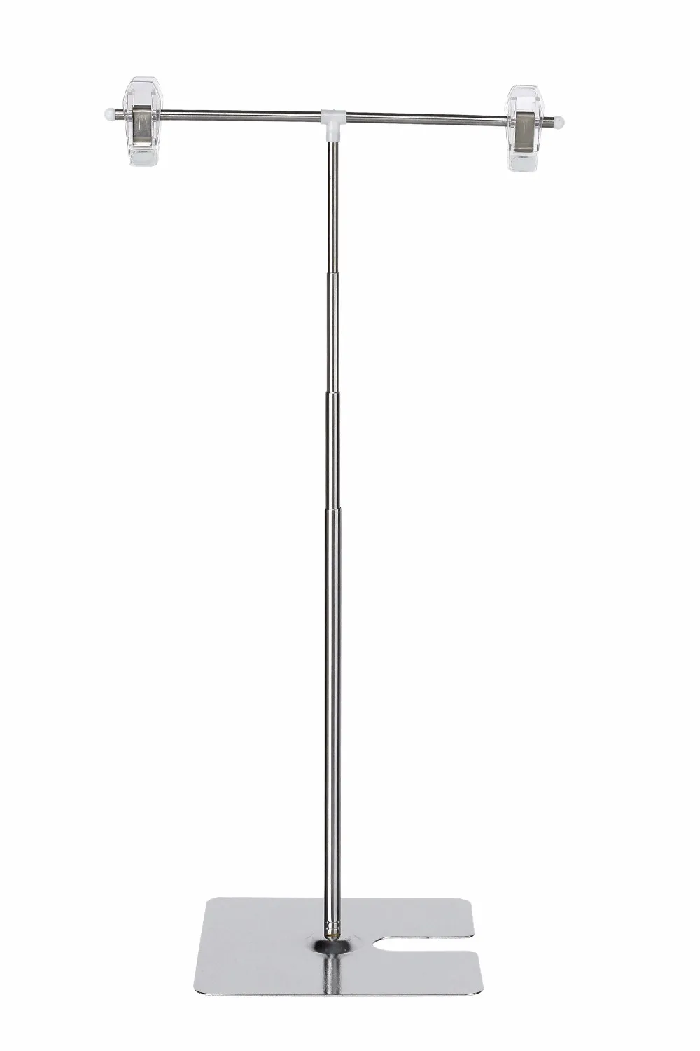 Metal Pop Clip Display Stand With Base For Supermarket Buy Clip With