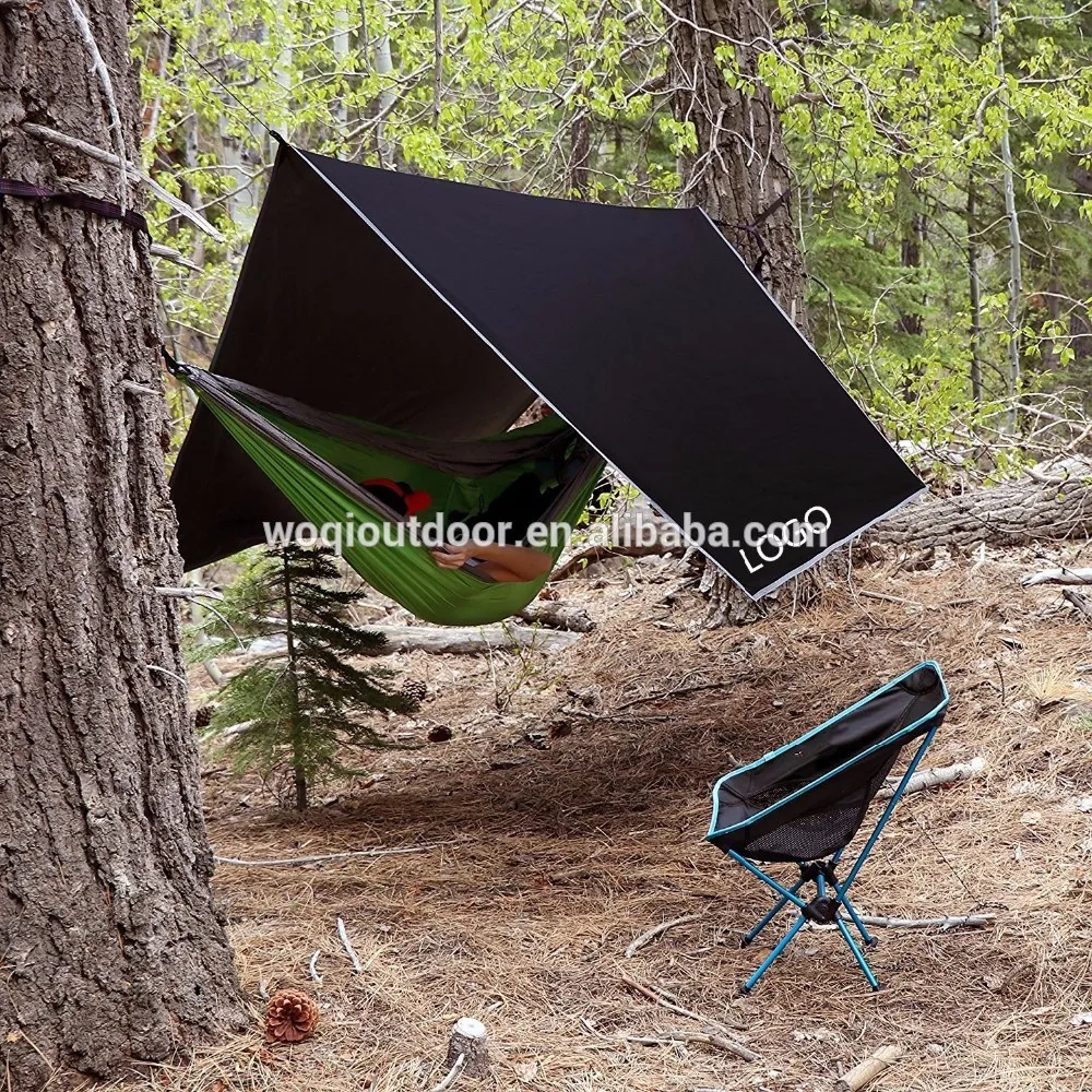 Woqi Outdoor Camping Sun Shade Shelter Ultlight Hammock Rain Fly Tent