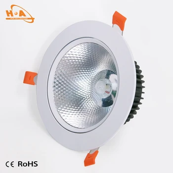 6 Inch 15w Cob Led Adjustable Downlight White Buy Led