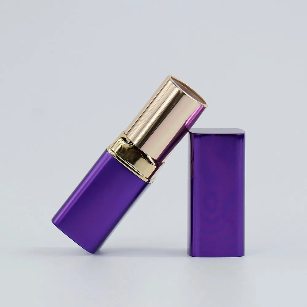 紫色空铝口红管