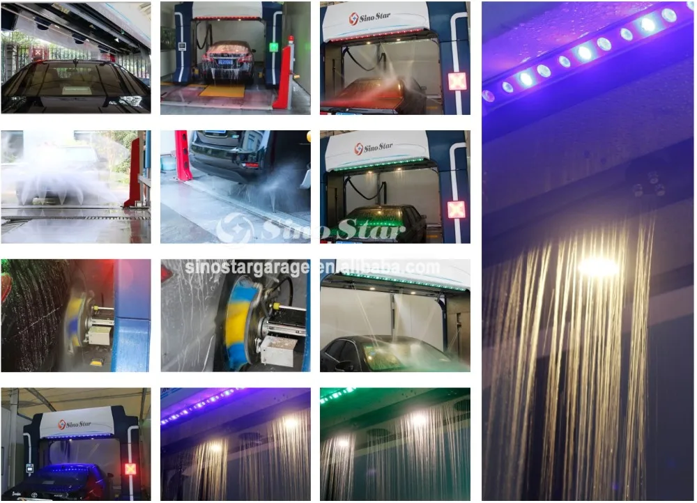 Waterless Car Washing Machine Roll Over Car Wash Solution for Luxury Cars