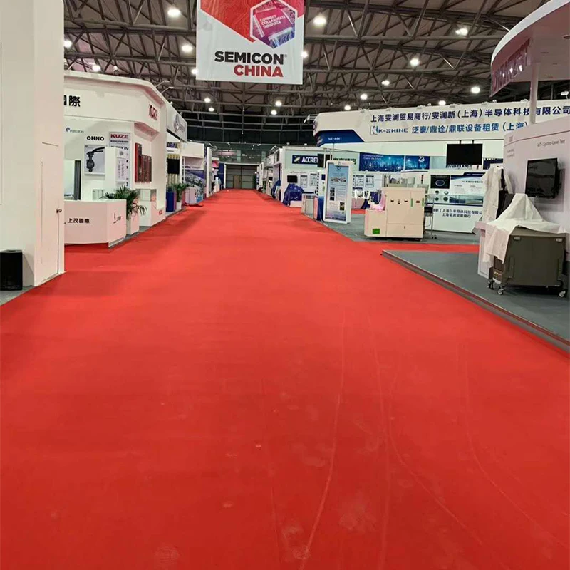 100% 聚酯红地毯背景地毯婚礼红地毯活动- Buy Red Carpet For Events 