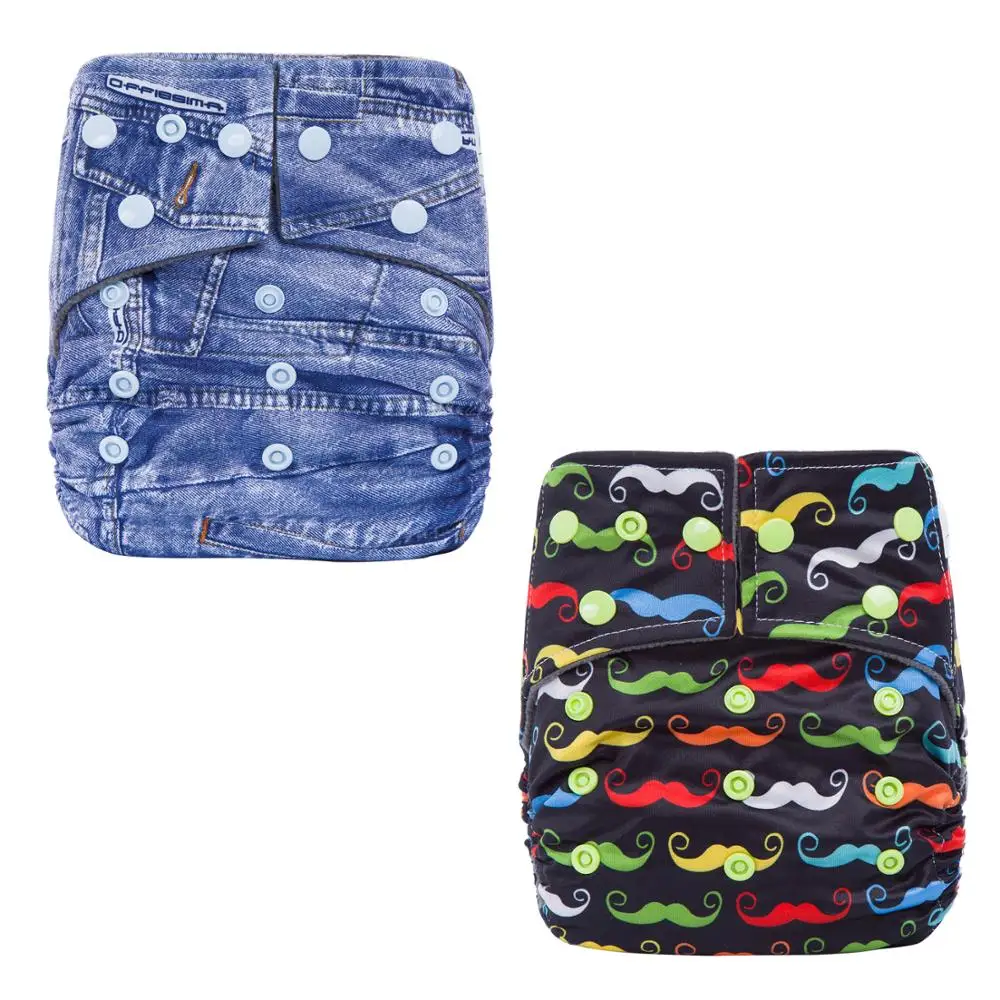 
Ananbaby Durable And Orgnic All in One Pocket bamboo charcoal Diapers 
