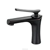 Quality craft Solid Black Sanitary Basin Brass Mixer faucet manufacturers