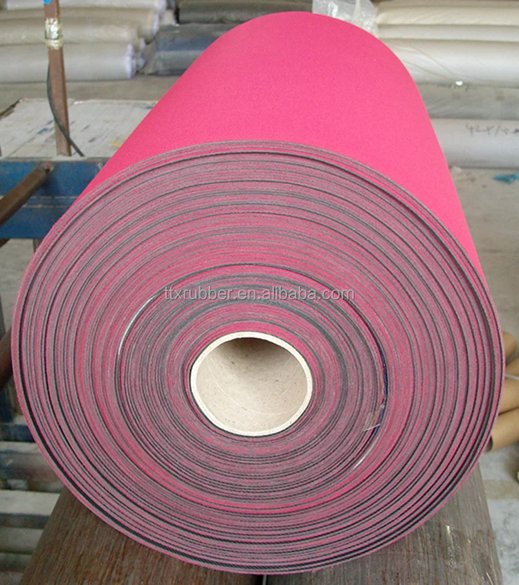 Ecofriendly Nonskid Nature Foam Rubber Floor Runner,Neoprene Rubber