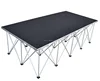 portable square stage platform Quick and easy set up plywood Stage
