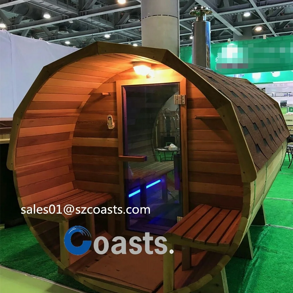 Wood Fired Barrel Sauna Cheap Sauna room mini Sauna