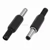 5.5x2.5x14mm Dc Barrel Tip Cable Pin Male Solder Plug Connector Plastic Adapter