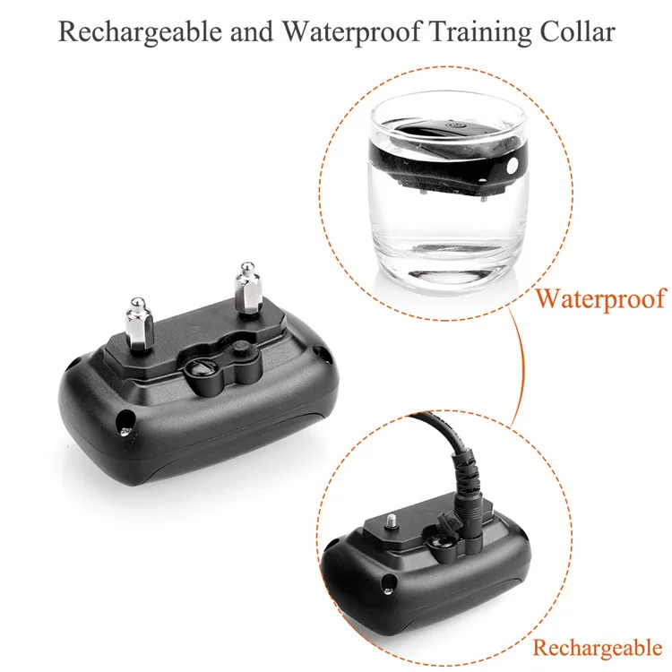 Lorewin Kd990 Beautiful Bark Collar Electric Large Dog Fence Pet Shock Collar Underground Fence