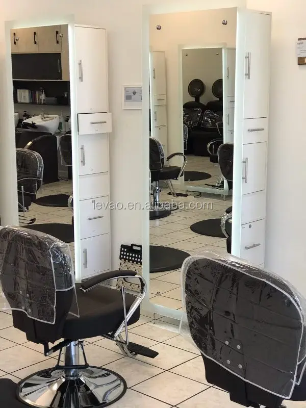 barber mirror station