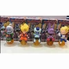 High quality dragon ball z cartoon character anime pvc figure set