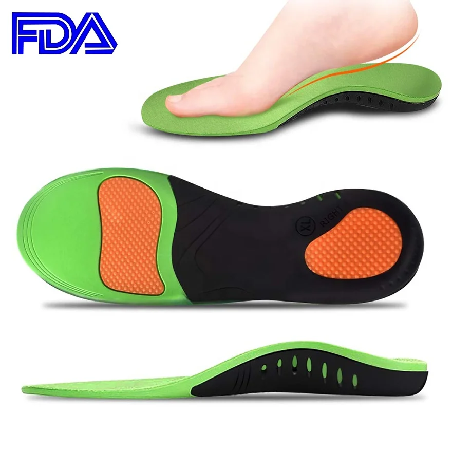 1Paar Orthetische Einlegesohlen Sportschuh-Einlegesohlen Comfort-Schuheinlage