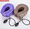Wholesale portable inflatable home medical multi-color neck support traction custom cervical traction device