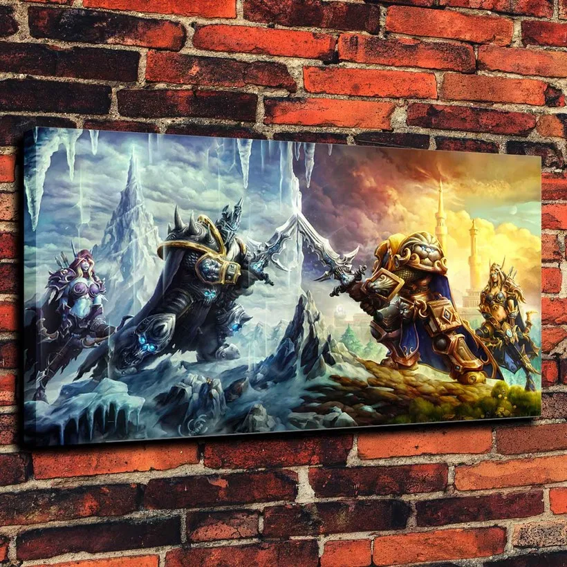 Canvas Prints Wall Art Decorative Painting Western Home Decor Which Sylvanas Arthas No Framed Western Home Decor Olivia Decor Decor For Your Home And Office