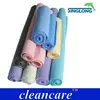 pva fabric face bath towel with grid dobby border