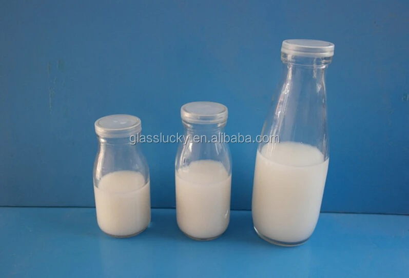 Goedkope 1 Liter Verse Melk Glazen Fles En Glazen Fles Kokosmelk - Buy