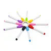 A4 Clear Folder Reusable Dry Erase Pockets with Marker Assorted Colors Sleeves