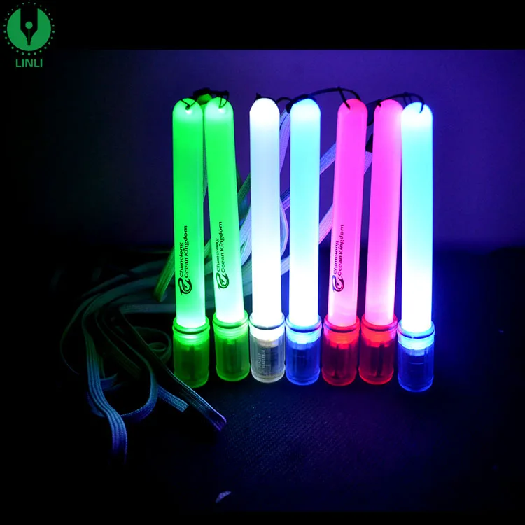 Custom Logo Mini Glow Led Light Stick,Led Flashing Light Stick,Blinking ...