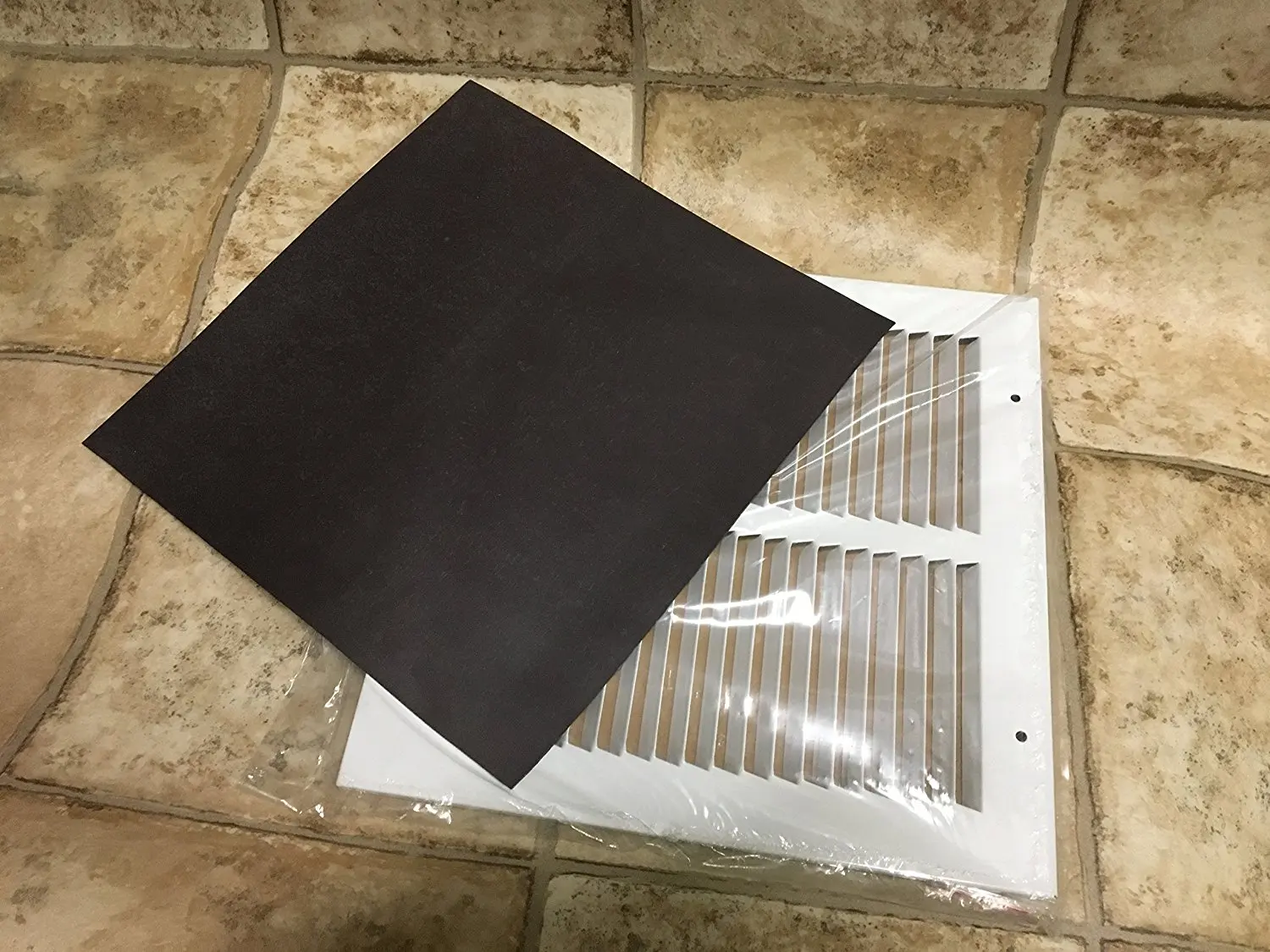 12-Inch by 12-Inch Norwesco 553220 Galvanized Recessed Attic Vent