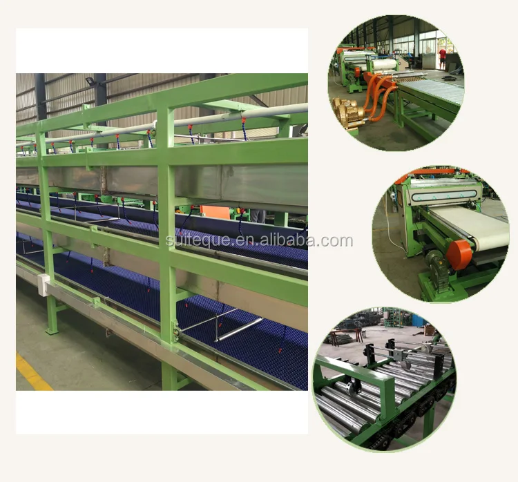 Tire tread cooling line