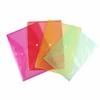 2015 new design grid printed decorative 5 color a4 my clear pp pvc document bag