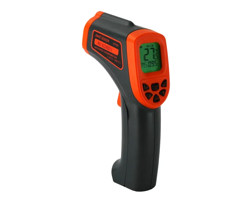 50~950°C Termómetro Infrarrojo Industrial Laser -58~1742°F Probador Digital