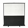 60inch 4:3 portable pull up floor standing projection screen