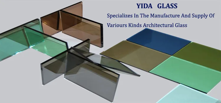 Sunproof Skyscraper Building Glass Reflective Glass Construction glass