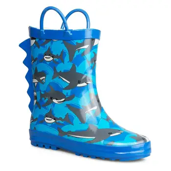 Download Blue Beautiful Printing Designable Half Gumboots Wholesale ...