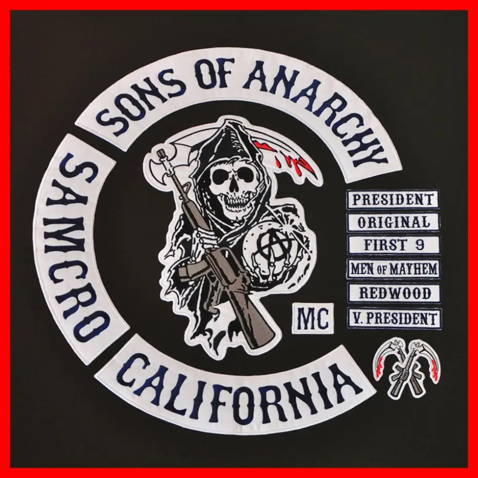 Compare Prices on Sons Anarchy Patches- Online Shopping