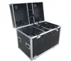 customized stage lighting moving head par light flight case with quiet wheels