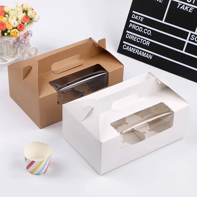 Custom High Quality Kraft Paper Folding Rectangle Clear