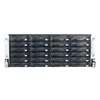 4U 19inch nas storage ATX hot swap chassis rack mount raid 24 bay server case