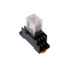 Min power electromagnetic multifunction time relay with socket YJ4N-GS,auxiliary relay