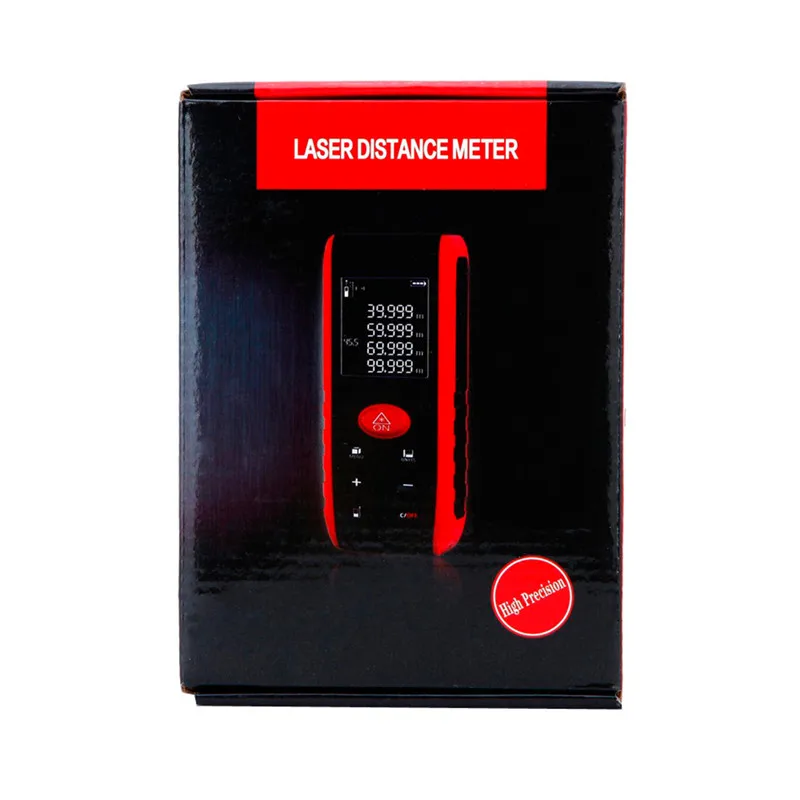Handheld Digital Laser Distance Meter Laser Rangefinder Ruler Distance Measuring Device 40m 60m 80m 100m