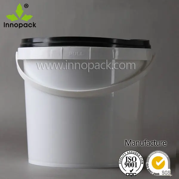 5l Food Grade Small Plastic Buckets With Lids And Handle Buy Small