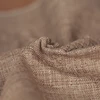 Cheap low price new product crinkle linen fabric microfiber fabric