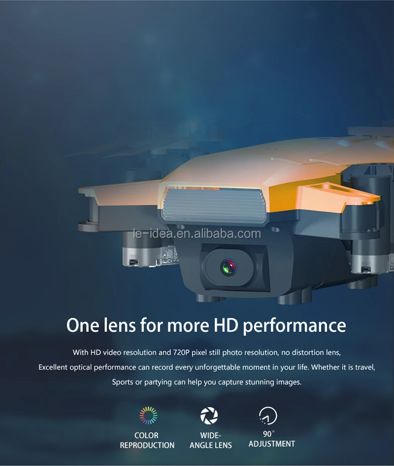 Le Idea L7 2018 New Type Drones with HD Camera and GPS Positioning