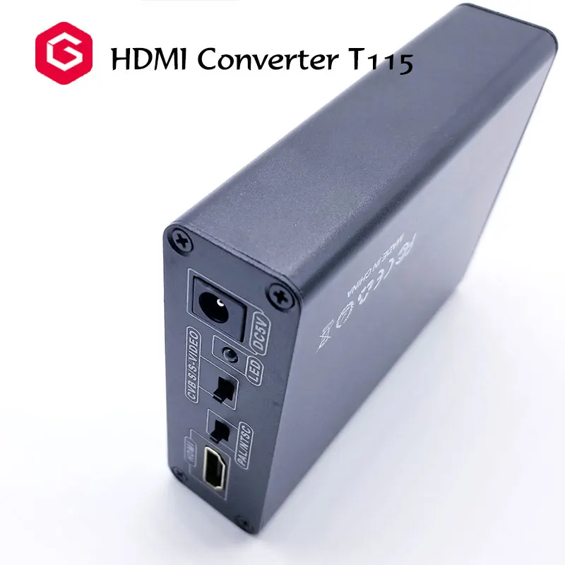 Hdmi To Composite Svideo Converter 1080p Hdmi To Av Audio Video Converter Support Pal/ntsc