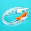 intravenous infusion placement burette type iv infusion set