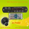 JK-P5001 AV out 12v 5v usb fm mp3 /mp5 player decoder module